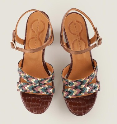 KECIFE BROWN CHiE MIHARA sandals