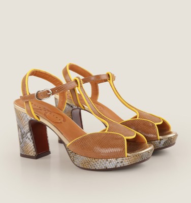 KEDUNI BROWN CHiE MIHARA sandals