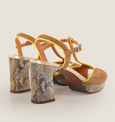 KEDUNI BROWN CHiE MIHARA sandals
