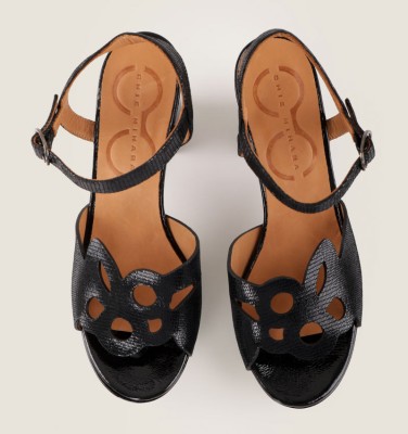KEMADA BLACK CHiE MIHARA sandals