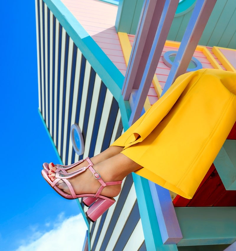 BENYL PINK CHiE MIHARA sandals