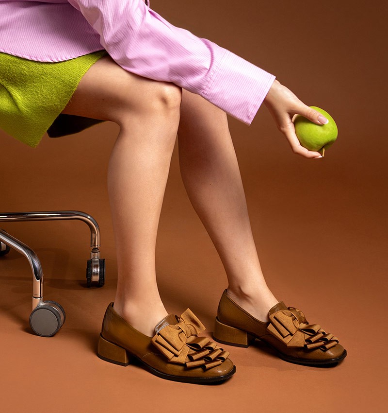 ZAPAME BROWN CHiE MIHARA chaussures ZAPAME BROWN CHiE MIHARA chaussures