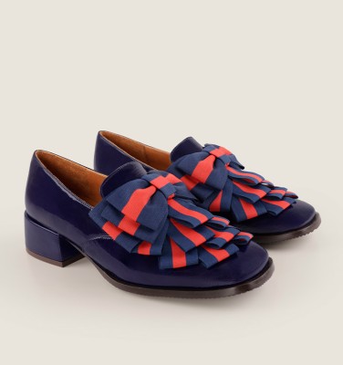 ZAPAME NAVY & RED CHiE MIHARA shoes