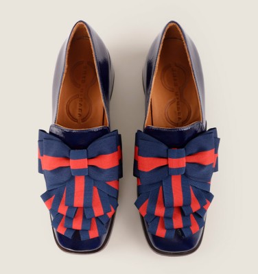 ZAPAME NAVY & RED CHiE MIHARA shoes