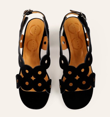 LEIDE BLACK SUEDE
