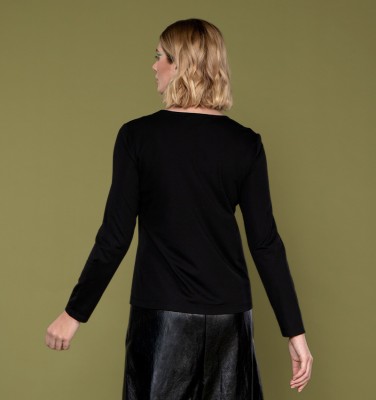 BLOUSE BANIA NOIR