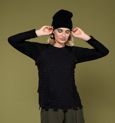 TOP NERO BARBARA