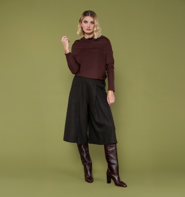 BLUSA BESIA MARRON