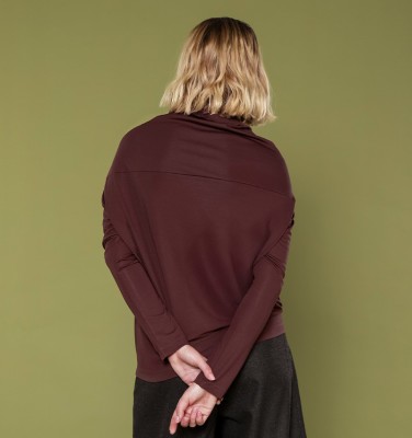 BLUSA BESIA MARRON