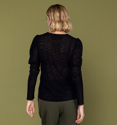 Blouse noir Bizanti
