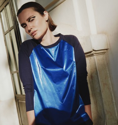 Blouse bleu Boala