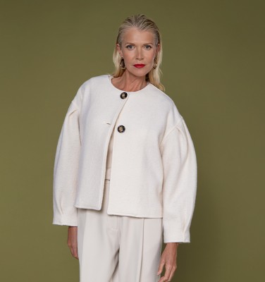 CAPPOTTO BIANCO COUSIN