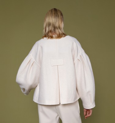 CAPPOTTO BIANCO COUSIN