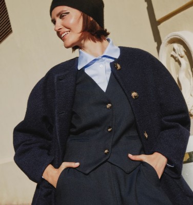 GILET BLU COYOTE