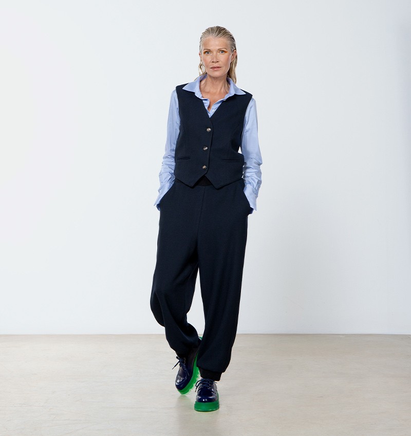GILET BLU COYOTE