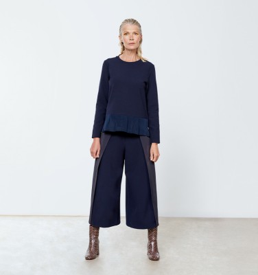 PANTALONI PAGE BLU