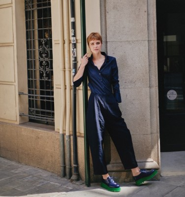 PANTALONI PRESEN BLU