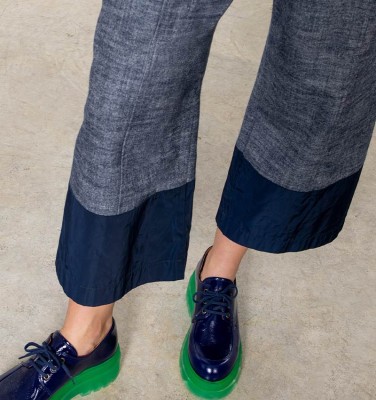 PANTALONI PRISMA BLU