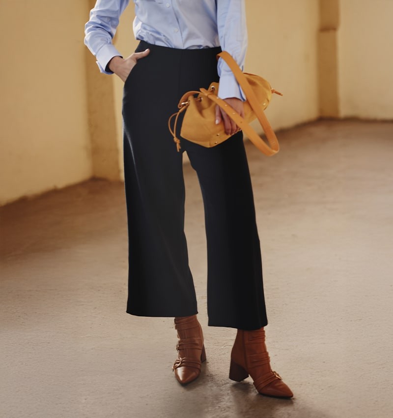 PANTALONI PAMINA BLU