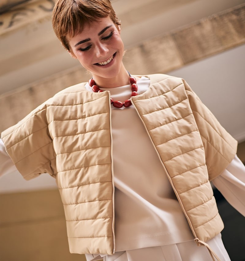 Manteau beige Celia