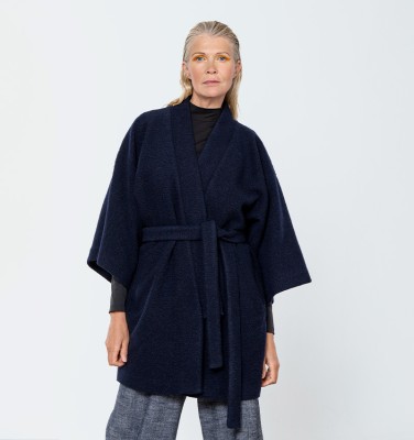 Manteau bleu Chisa