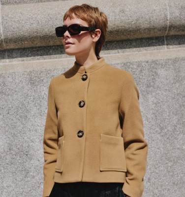 CAPPOTTO CAMMELLO COLLATA