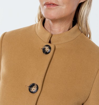 CAPPOTTO CAMMELLO COLLATA