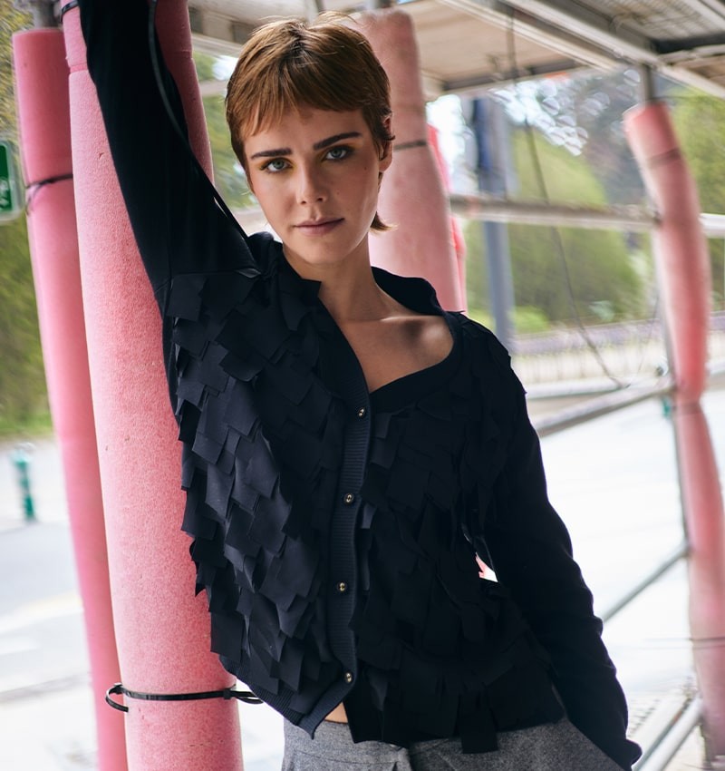 CHAQUETA KANARI NEGRA