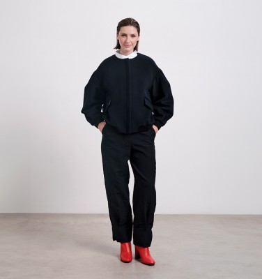 MANTEAU CATUSA BLEU MARINE