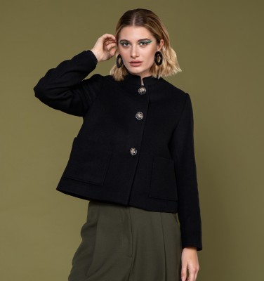 MANTEAU COLITA NOIR
