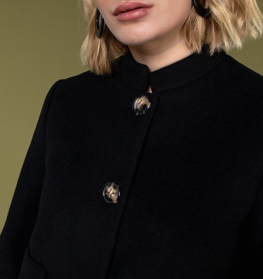 MANTEAU COLITA NOIR