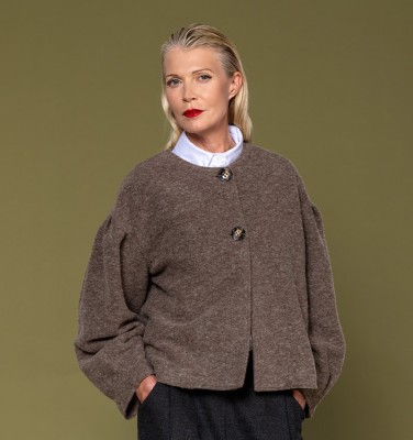 MANTEAU COUSIN GRIS