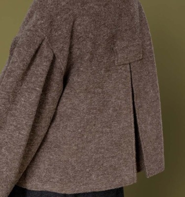 MANTEAU COUSIN GRIS
