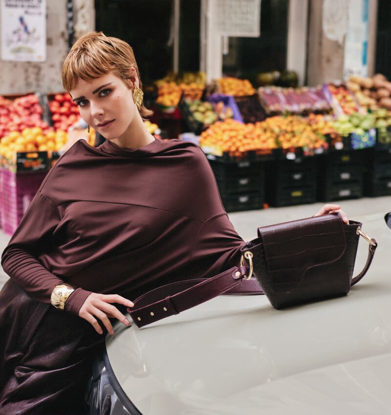 BOLSO MONK GRAPE