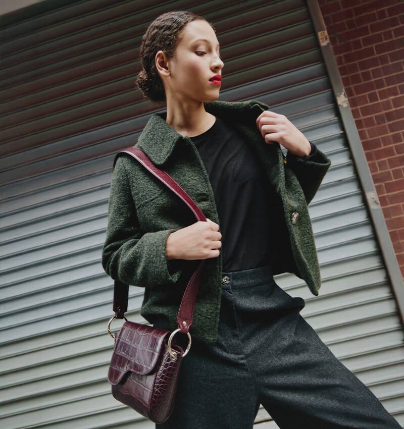 BOLSO MONK GRAPE