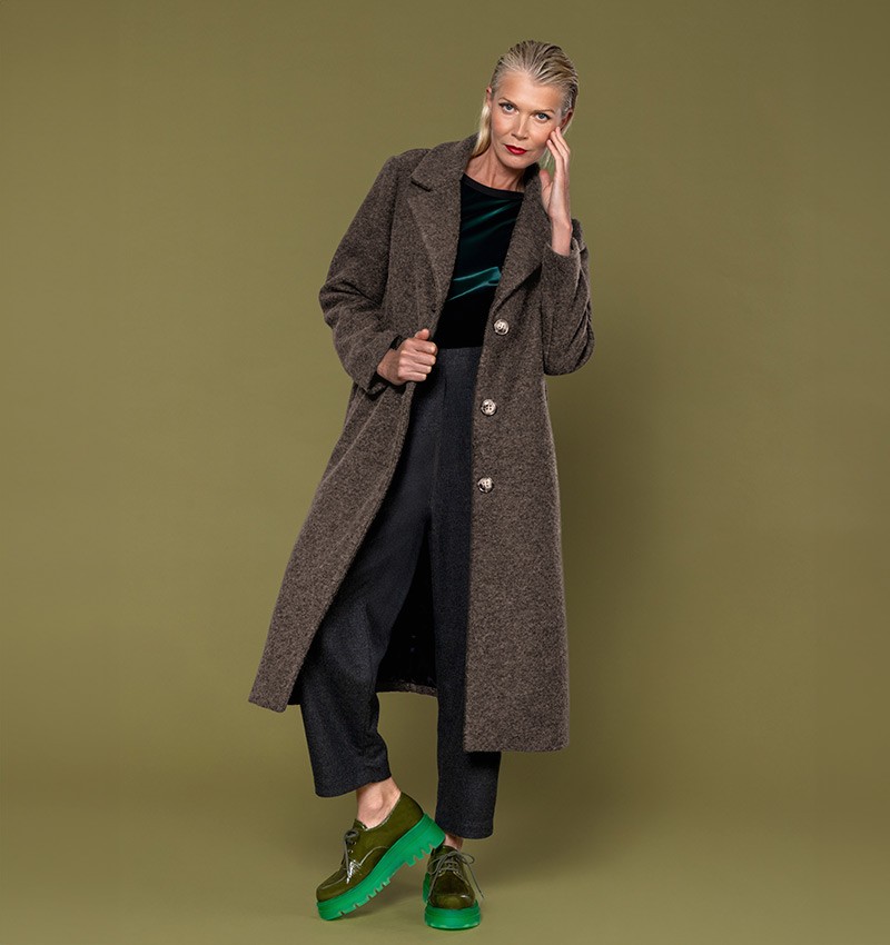 MANTEAU CUBANA TAUPE