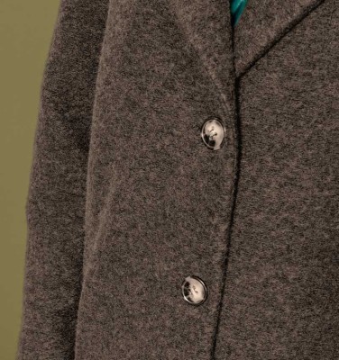 MANTEAU CUBANA TAUPE