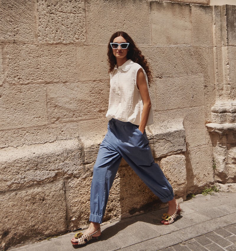 PANTALON PANCARTA DENIM