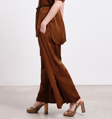 PANTALON POLINA MARRON