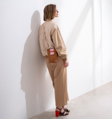 ABRIGO CHANTAL BEIGE