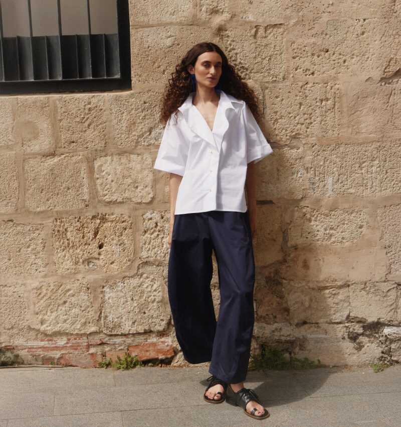 PANTALON PIPA NEGRO APAGADO