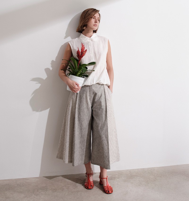 PANTALON GRIS PARISINA